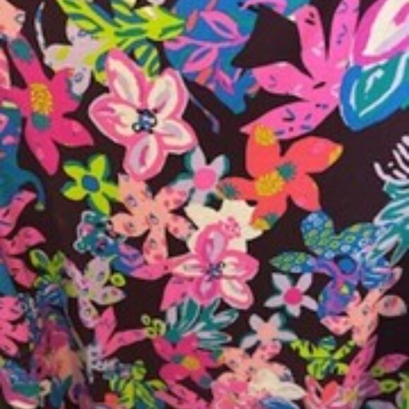 Lilly Pulitzer Sophie Cherry Ganache Bohemian Garden UEC XL - Picture 2 of 4
